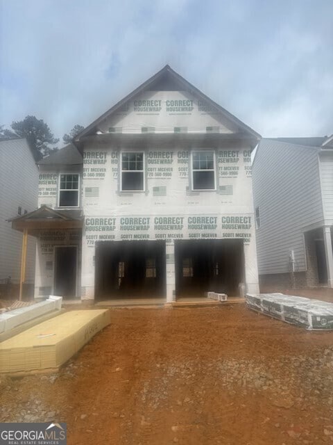 view of back of property