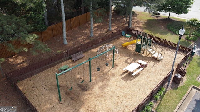 1452 Evanston Ln, Marietta, GA 30062 - exterior space with fence and a playground
