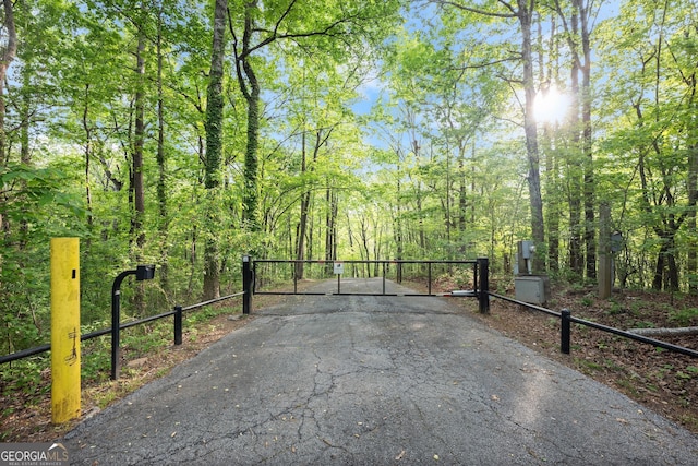 3592 Lakeview Dr, Gainesville, GA 30501 - view of gate