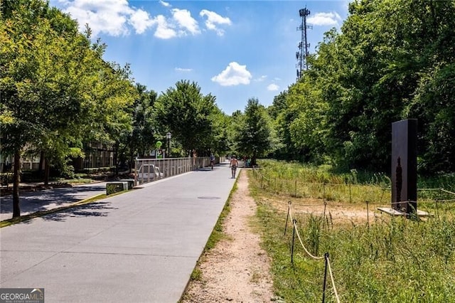 view of community