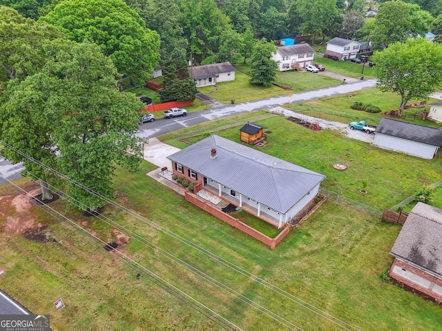 aerial view