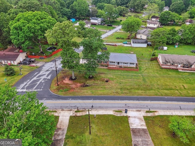 drone / aerial view