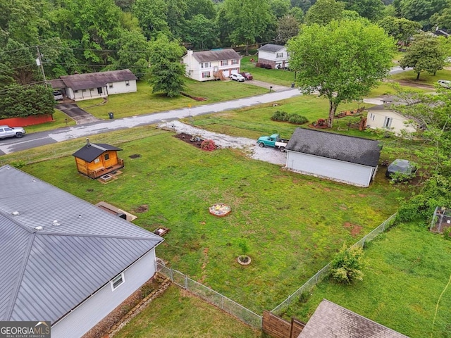 drone / aerial view