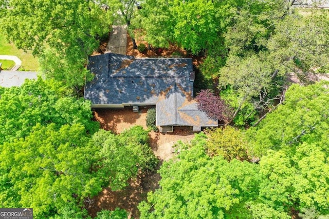 aerial view