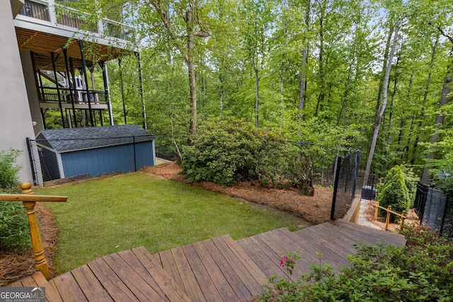 8345 Jett Ferry Rd, Sandy Springs, GA 30350 - view of yard with a deck