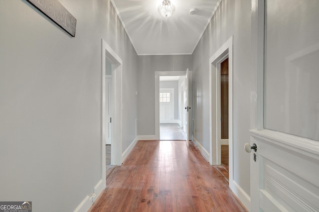 48 Roseview Dr, Concord, GA 30206 - hallway with wood finished floors and baseboards