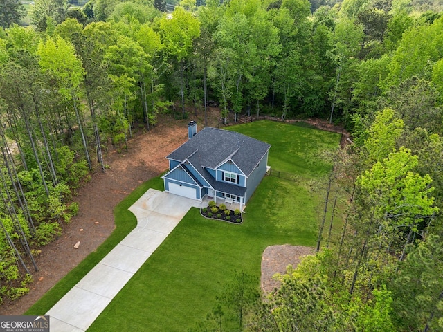 bird's eye view