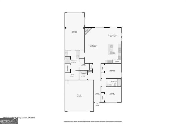221 Hickory Bluffs Pkwy, Canton, GA 30114 - plan