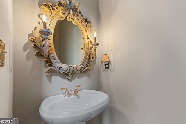 9255 Old Preserve Trl, Ball Ground, GA 30107 - bathroom with a sink