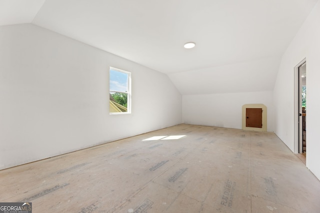 9135 Greenway Ct, Gainesville, GA 30506 - additional living space featuring vaulted ceiling and plenty of natural light