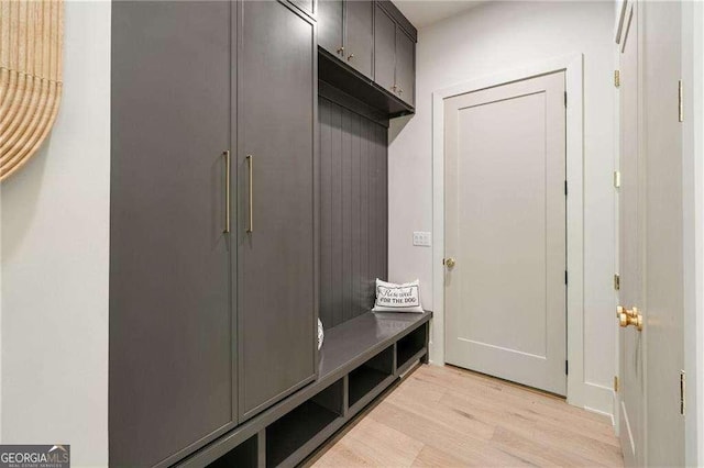 3006 Skyland Dr NE, Brookhaven, GA 30341 - mudroom featuring light wood-style flooring