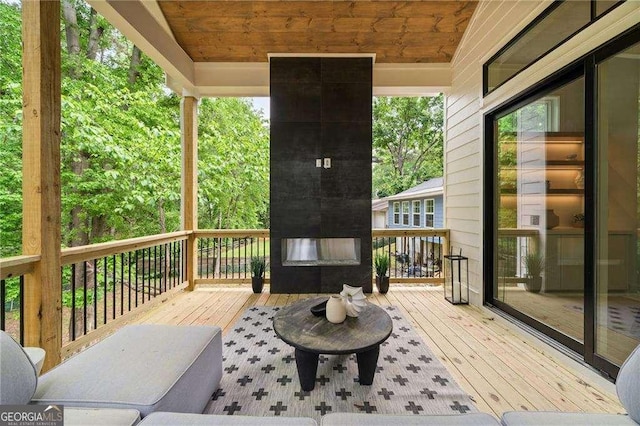 3006 Skyland Dr NE, Brookhaven, GA 30341 - view of deck
