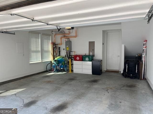 834 S Columbia Dr, Decatur, GA 30030 - garage with a garage door opener and electric panel