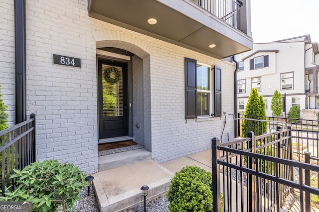 834 S Columbia Dr, Decatur, GA 30030 - property entrance with brick siding