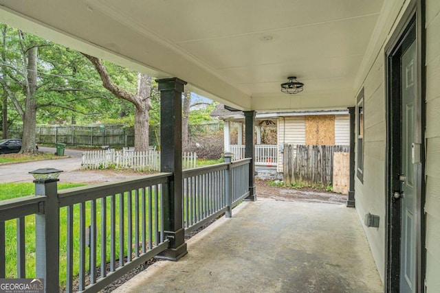 1477 Olive St SW, Atlanta, GA 30310 - view of patio with a porch