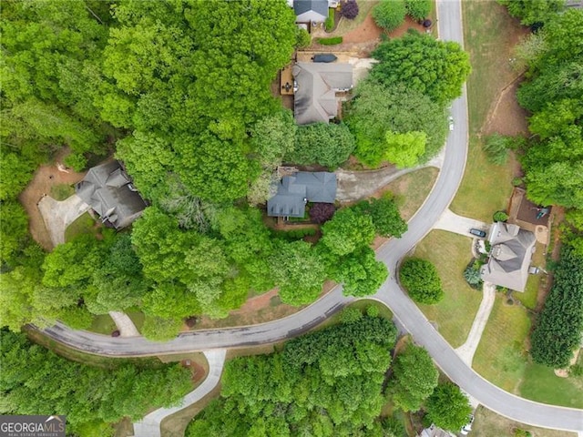 drone / aerial view