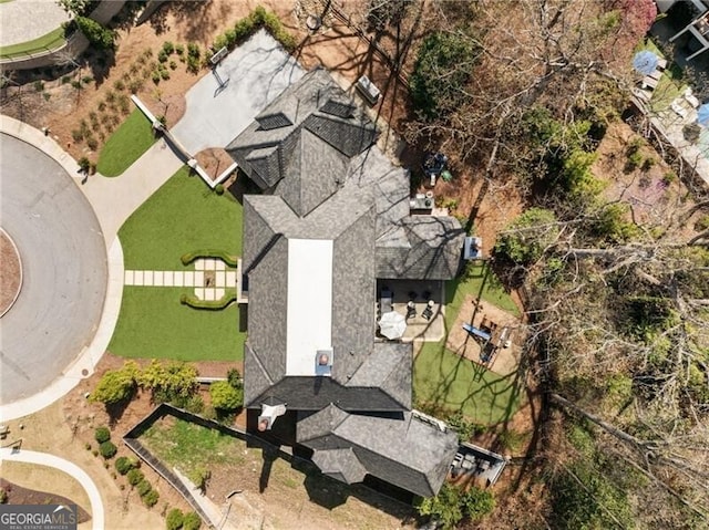 bird's eye view