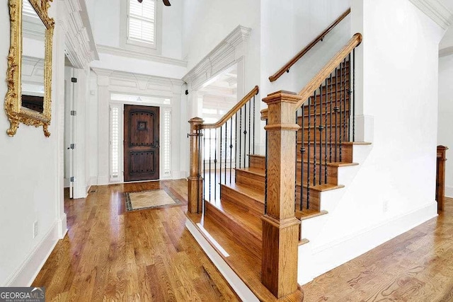2932 Springbluff Ln, Buford, GA 30519 - view of exterior entry with a standing seam roof, a porch, and brick siding