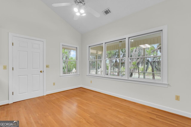 45 Herons Nest, Savannah, GA 31410 - unfurnished room with visible vents, a healthy amount of sunlight, and baseboards