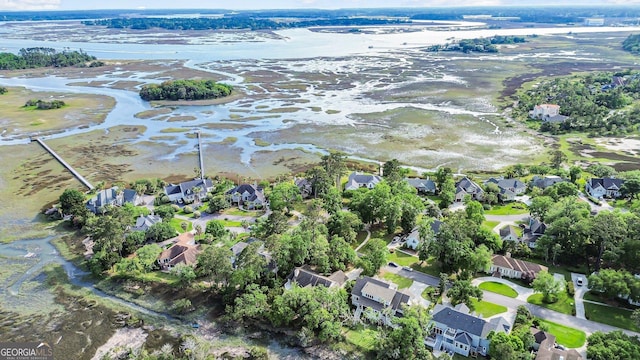 45 Herons Nest, Savannah, GA 31410 - aerial view with a residential view and a water view