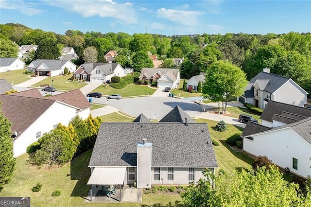 2602 Midler Ct, Buford, GA 30519 - aerial view of residential area