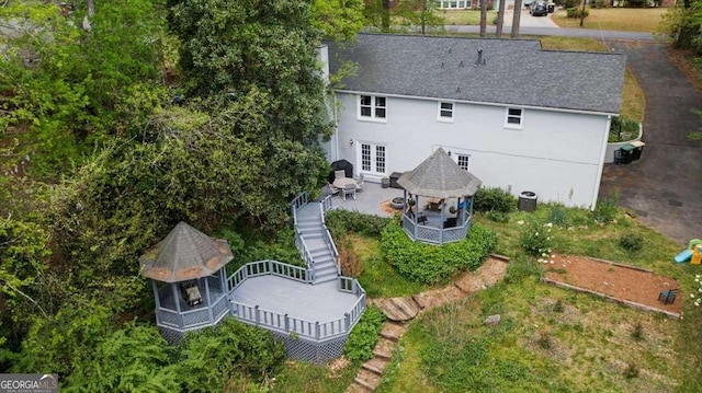 20 Mitchell Cir SE, Rome, GA 30161 - aerial view of property and surrounding area