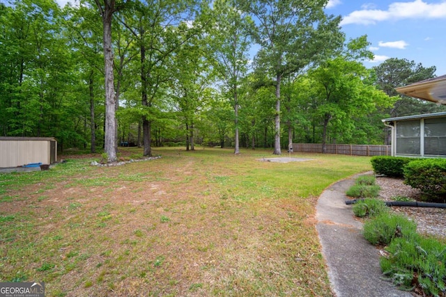 110 Otelia Ln, Covington, GA 30014 - view of yard featuring fence