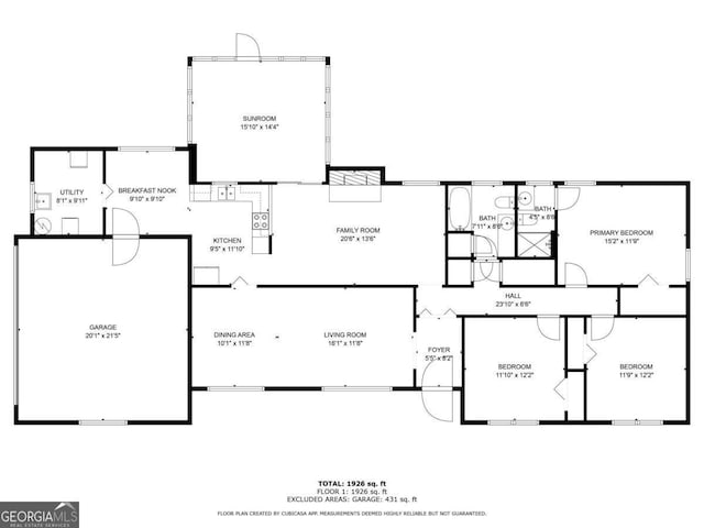 110 Otelia Ln, Covington, GA 30014 - view of layout