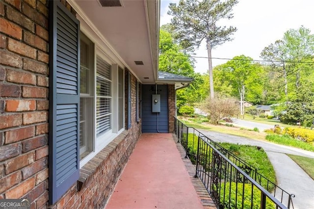 2558 Landeau Cir, Tucker, GA 30084 - balcony with visible vents
