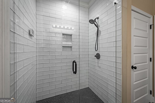 241 Simmons Dr Unit 6B, Ellijay, GA 30536 - bathroom with a stall shower