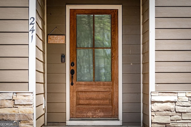 241 Simmons Dr Unit 6B, Ellijay, GA 30536 - view of doorway to property