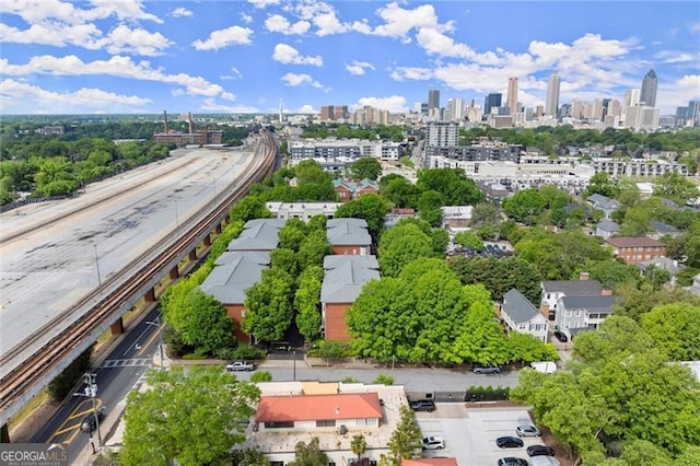 830 Dekalb Ave Unit 1, Atlanta, GA 30307 - drone / aerial view featuring a city view