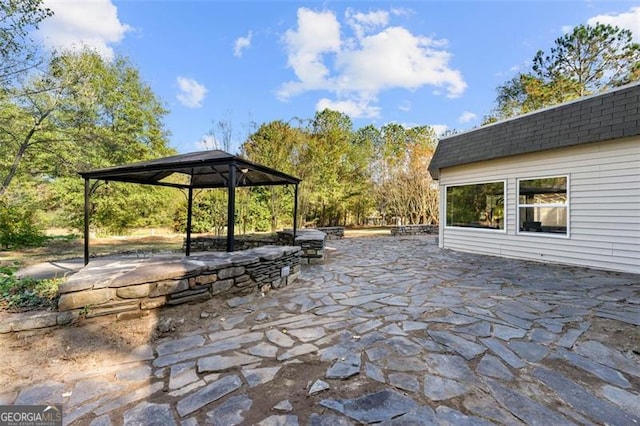 2490 Turtle Ter, Grayson, GA 30017 - view of patio with a gazebo