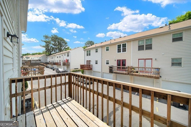 238 Chads Ford Way, Roswell, GA 30076 - wooden terrace with a residential view
