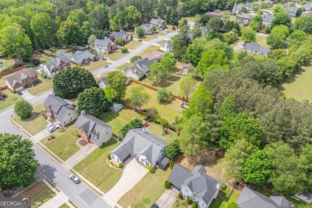 220 Chandler Ct, Sugar Hill, GA 30518 - aerial perspective of suburban area