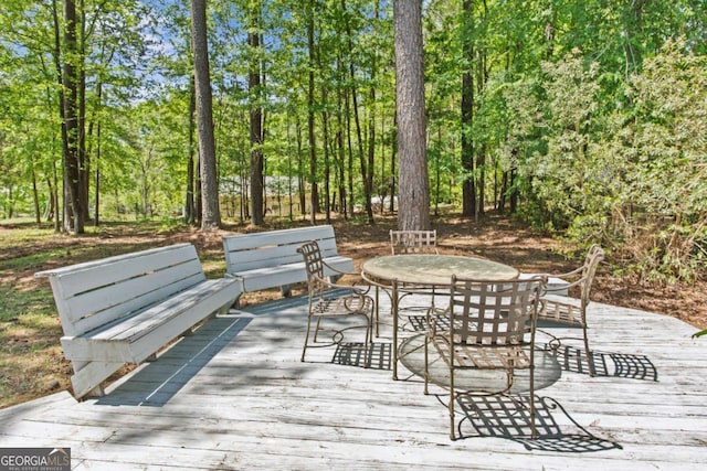108 Ashwood Pt Unit 196, Eatonton, GA 31024 - deck featuring outdoor dining space