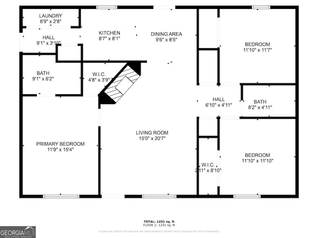 8051 Trinity Park Dr, Riverdale, GA 30296 - view of layout