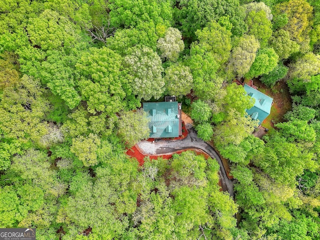 455 Old Cherokee Rd, Cleveland, GA 30528 - drone / aerial view with a view of trees