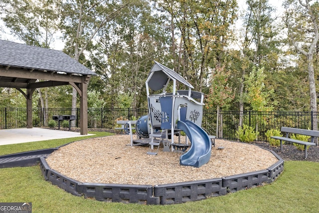 267 Oliver Dr, Locust Grove, GA 30248 - community playground featuring fence and a lawn