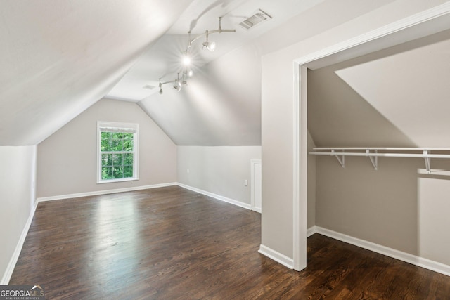 3979 Doral Cir, Atlanta, GA 30360 - additional living space featuring vaulted ceiling, wood finished floors, and baseboards