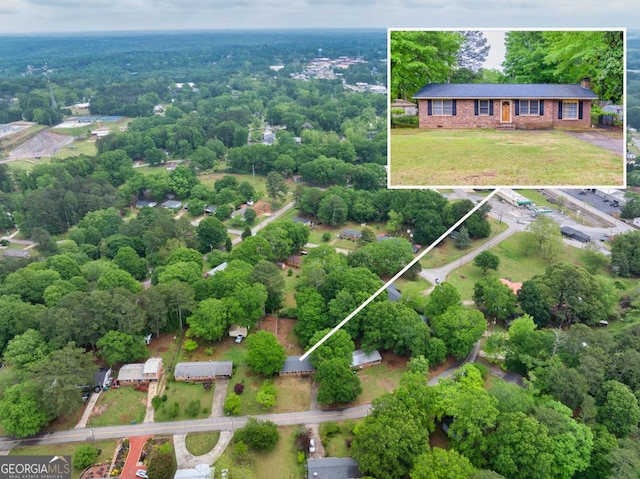 98 Orchard Cir, Commerce, GA 30529 - aerial view