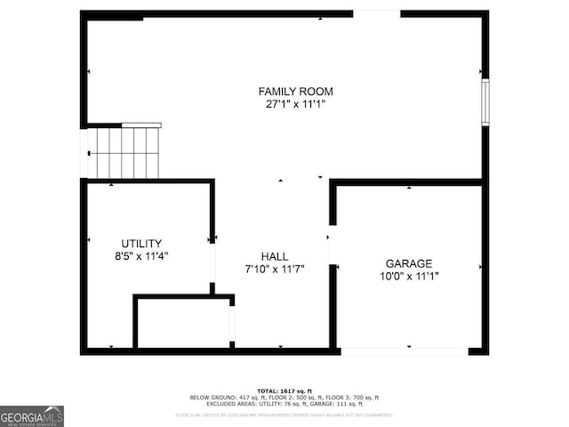 3664 Satellite Ter, Ellenwood, GA 30294 - floor plan