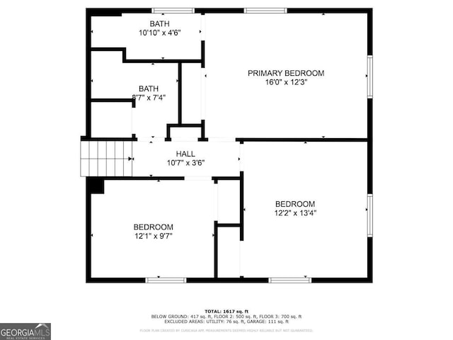 3664 Satellite Ter, Ellenwood, GA 30294 - floor plan
