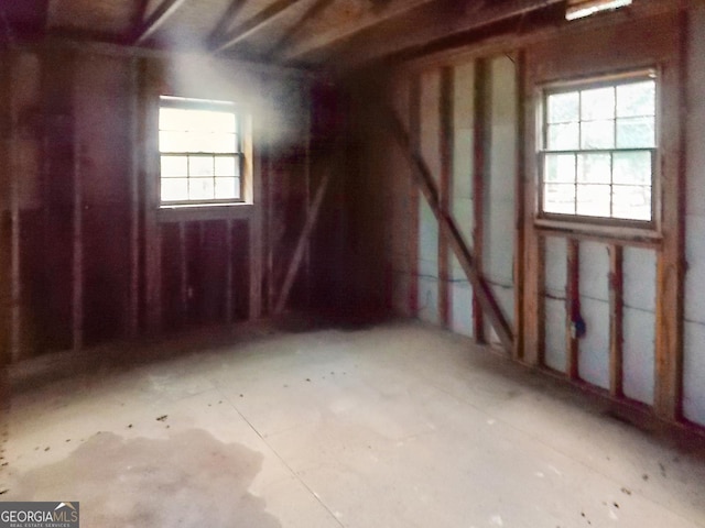 10 Hawk Rd NW, Cartersville, GA 30121 - unfinished attic featuring healthy amount of natural light