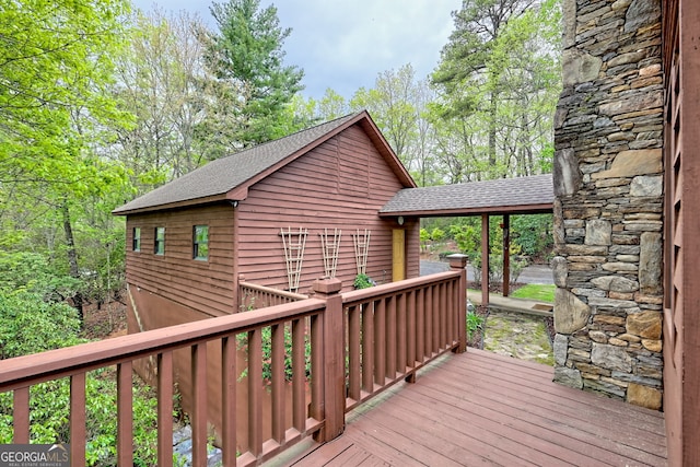 2608 The Rdgs, Hiawassee, GA 30546 - view of deck