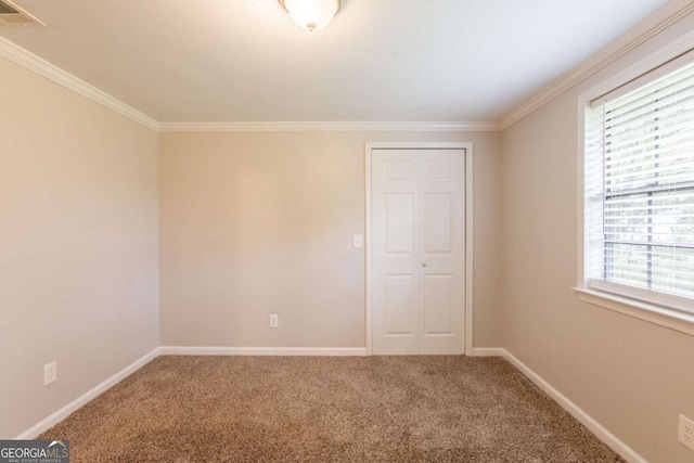 110 Valley View Ct, Tyrone, GA 30290 - unfurnished bedroom with multiple windows, visible vents, and carpet