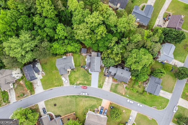 1029 Megan Ct, Sugar Hill, GA 30518 - aerial view of property and surrounding area featuring nearby suburban area