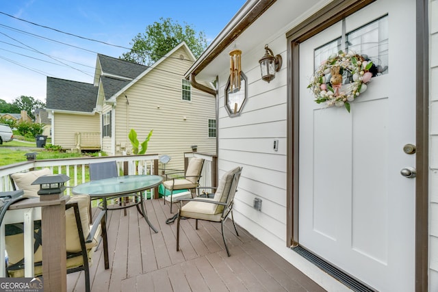1029 Megan Ct, Sugar Hill, GA 30518 - deck featuring outdoor dining space