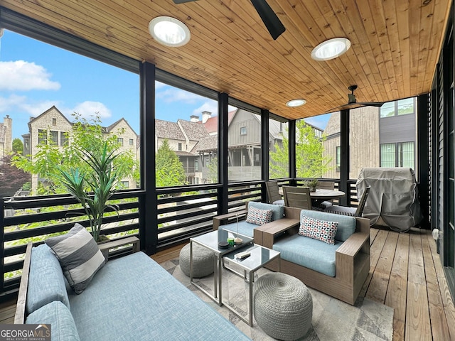 300 Mado Ln, Chattahoochee Hills, GA 30268 - sunroom / solarium with outdoor lounge area