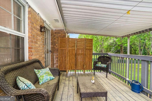 4393 Housworth Dr, Stonecrest, GA 30038 - view of deck